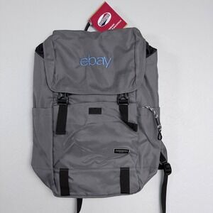 American Tourister Embark Computer‎ Backpack Grey eBay Logo Laptop Bag New